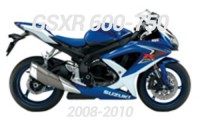08-10 GSXR 600-750 Carénages