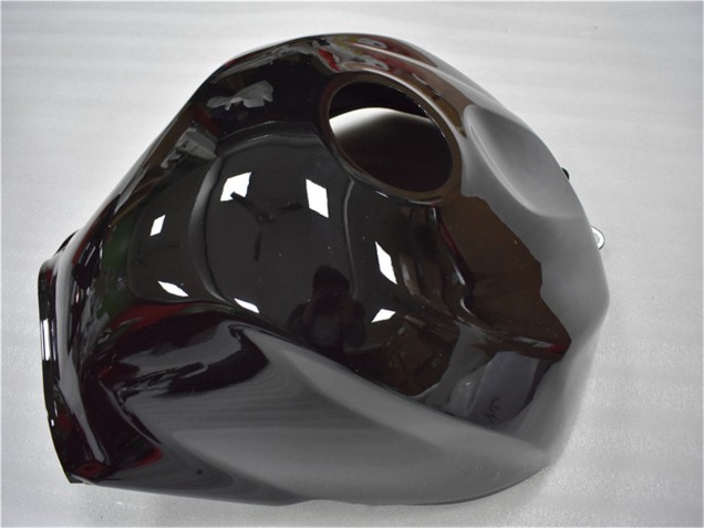 Carénages Moto Suzuki GSXR 600/750 2004-2005 - Noir Brillant Rouge Bande