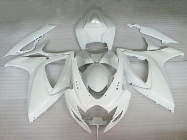 Carénages Moto Suzuki GSXR 600/750 2006-2007 - Blanc Perle