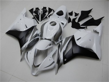 Carénage Moto Honda CBR600RR 2009-2012 - Blanc Gris Noir Mat