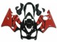 Kits Carénages Moto Honda CBR600 F4i 2004-2007 - Rouge Noir Brillant