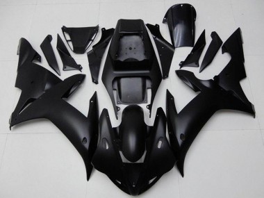 Carénages Moto Yamaha YZF R1 2002-2003 - Noir Mat