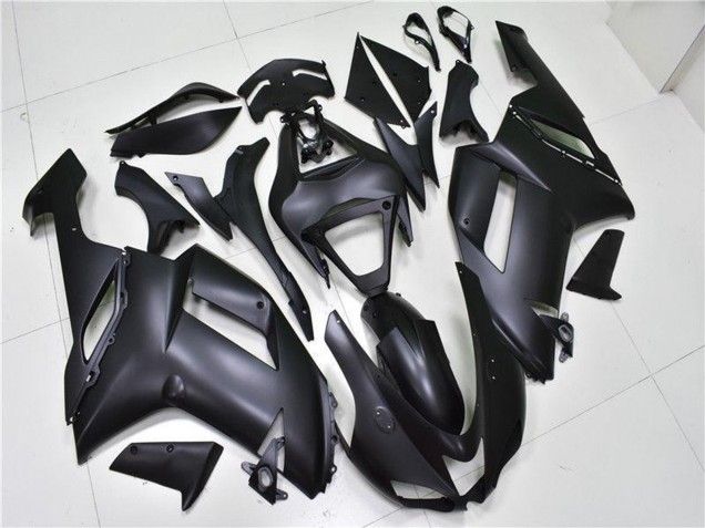 Carénages Moto Kawasaki ZX6R 2007-2008 - Noir Mat
