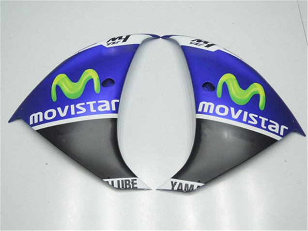 Carénages Moto Yamaha YZF R1 2012-2014 - Bleu Blanc Noir Vert MoviStar Yamalube ENEOS