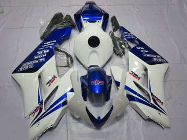 Carénages Moto Honda CBR1000RR 2004-2005 - Blanc Bleu HRC
