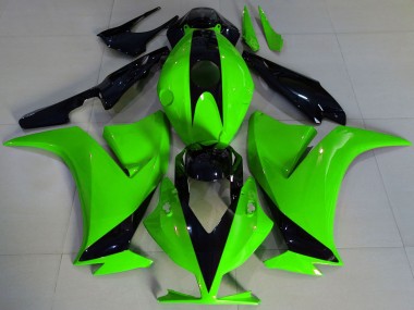 Carénages Moto Honda CBR1000RR 2012-2016 - Vert Noir Brillant