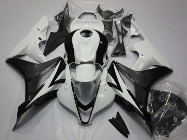 Kits Carénage Moto Honda CBR600RR 2007-2008 - Blanc Noir Mat