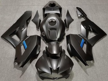 Carénages Moto Honda CBR600RR 2013-2026 - Noir Mat Bleu Clair