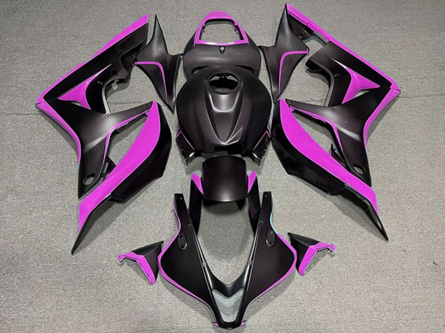 Carénages Moto Honda CBR600RR 2007-2008 - Rose Noir Mat