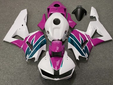 Carénages Moto Honda CBR600RR 2013-2023 - Blanc Rose Emerald