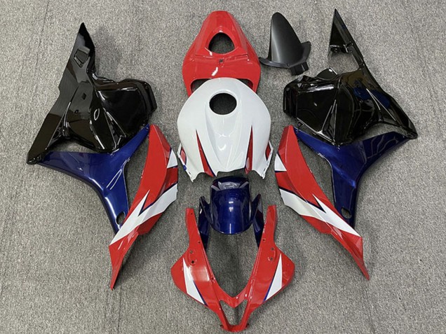 Carénages Moto Honda CBR600RR 2009-2012 - Blanc Rouge Bleu Noir Brillant