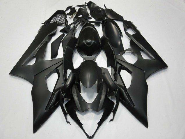 Carénage Moto Suzuki GSXR 1000 2005-2006 - Noir Mat