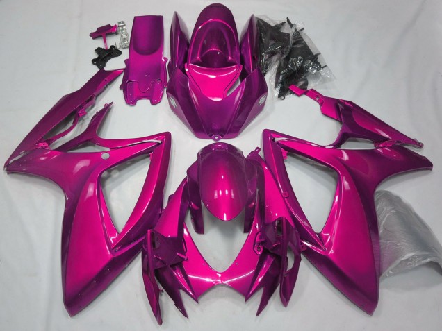 Carénages Moto Suzuki GSXR 600 / GSXR 750 2006-2007 - Rose