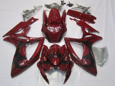Carénages Moto Suzuki GSXR 600 / GSXR 750 2006-2007 - Rouge Marron