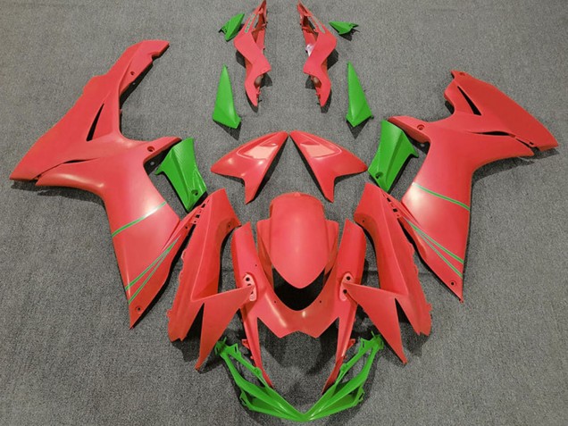 Carénages Moto Suzuki GSXR 600 / GSXR 750 2011-2024 - Grapefruit Rouge Vert