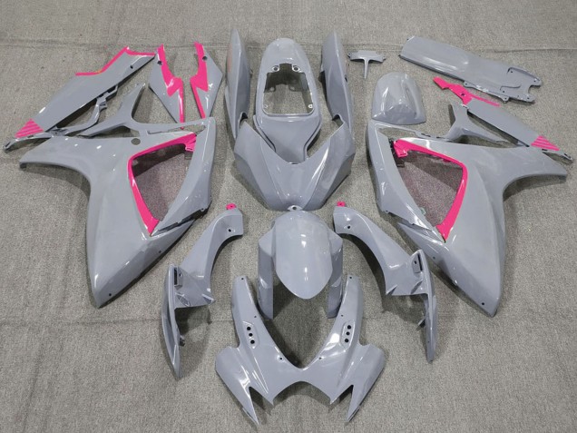 Carénages Moto Suzuki GSXR 600 / GSXR 750 2006-2007 - Nardo Gris Rose