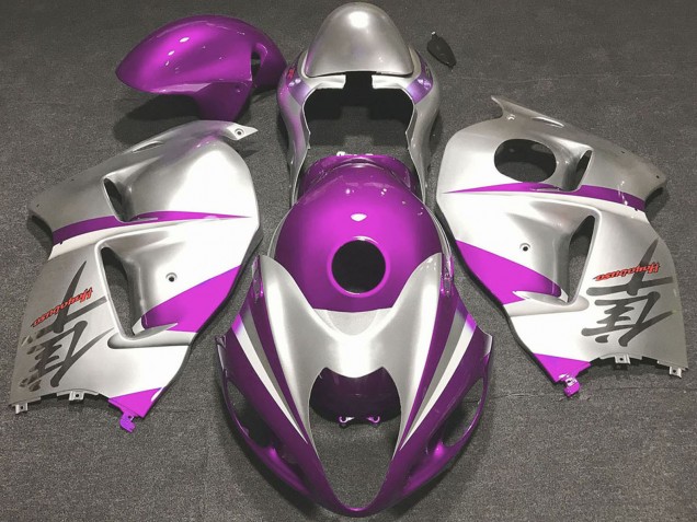 Carénages Moto Suzuki GSXR 1300 1996-2007 - Rose Brillant Argent