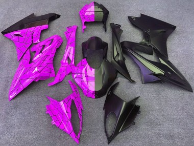 Carénages Moto BMW S1000RR 2015-2016 - Rose Noir Mat Diviser