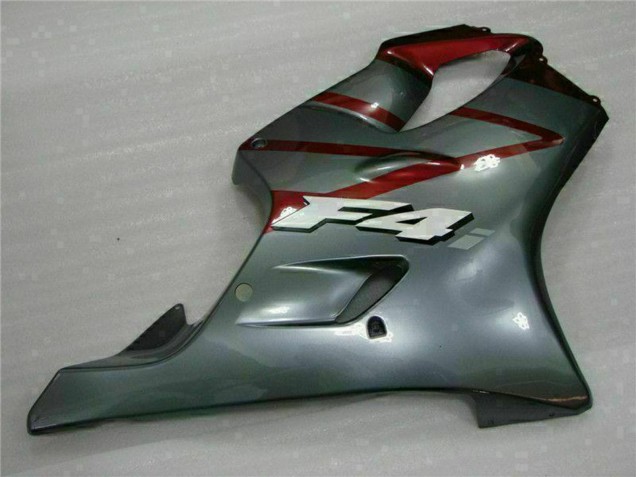 Kits Carénage Moto Honda CBR600 F4i 2001-2003 - Argent Rouge