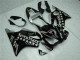 Carénages Moto Honda CBR600 F4i 2001-2003 - Noir Brillant Argent SevenStars