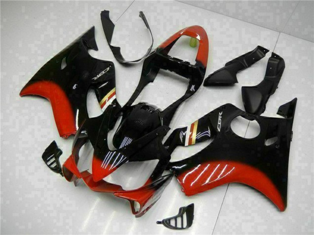 Kits Carénage Moto Honda CBR600 F4i 2001-2003 - Rouge Noir Brillant