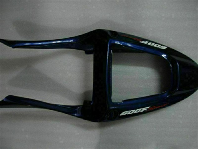 Carénages Moto Honda CBR600 F4i 2001-2003 - Blanc Bleu Noir Bande