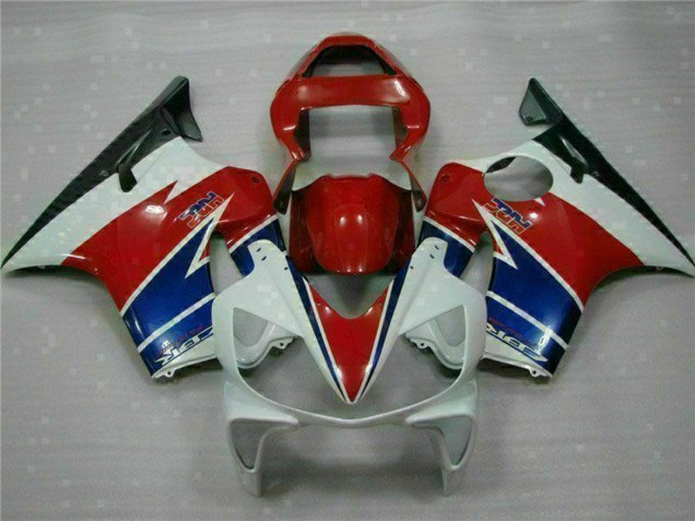 Carénage Moto Honda CBR600 F4i 2001-2003 - Blanc Rouge Bleu Noir