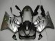 Carénages Moto Honda CBR600 F4i 2004-2007 - Argent Noir Mat