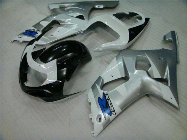 Carénages Moto Suzuki GSXR 600/750 2001-2003 - Jaune Noir Brillant