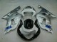 Carénages Moto Suzuki GSXR 600/750 2001-2003 - Jaune Noir Brillant