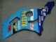 Carénages Moto Suzuki GSXR 1000 2003-2004 - Bleu Blanc Jaune Rizla