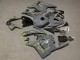 Carénages Moto Honda CBR600RR 2009-2012 - Gris Nardo Foncé Jaune