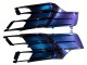 Carénages Moto Kawasaki ZX14R ZZR1400 2012-2024 - Caméléon Bleu Violet