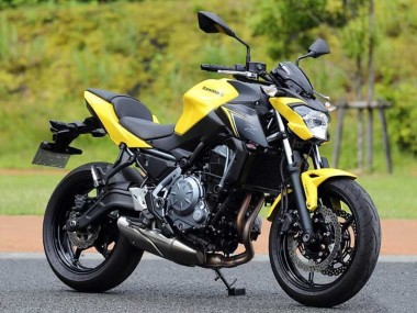 Carénages Moto Kawasaki Ninja Z650 2017-2019 - Jaune Noir