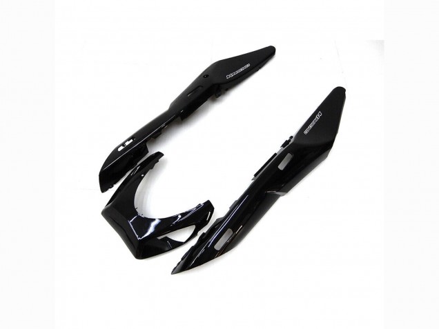 Carénages Moto Kawasaki GTR1400/ZG1400 2007-2009 - Noir Mat Vert Doubler