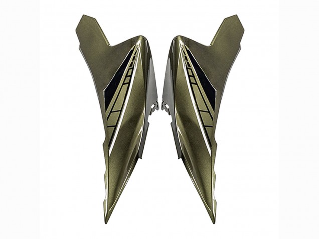 Carénages Moto Kawasaki Versys 650 2022-2025 - Vert Foncé Noir
