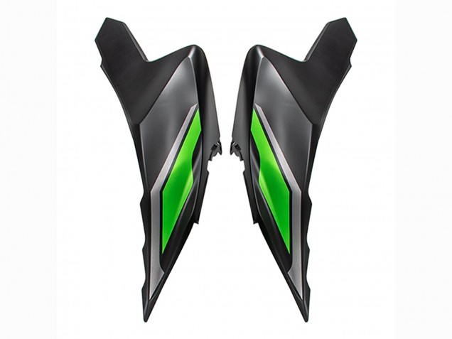 Carénages Moto Kawasaki Versys 650 2022-2025 - Vert Noir Brillant