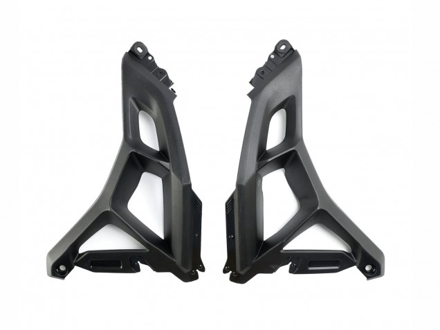 Carénages Moto Kawasaki Versys 650 2022-2025 - Noir Brillant