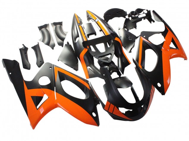 Carénages Moto Yamaha YZF600R Thundercat 1996-2007 - Noir Orange