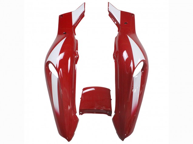 Kits Carénage Moto Yamaha YZF 1000R Thundecourses 1997-2007 - Rouge Noir Blanc Thundecourses
