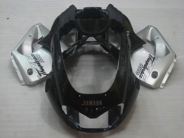 Carénages Moto Yamaha YZF 1000R Thundecourses 1997-2007 - Noir Argent Thundecourses