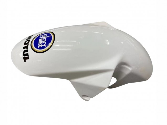Carénages Moto Suzuki SV650 2003-2013 - Blanc Bleu Lucky Strike Motul
