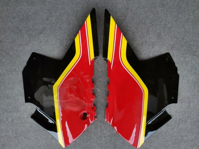 Carénages Moto Suzuki RG400 RG500 RG400/500 1984-1987 - Rouge Jaune Noir 7