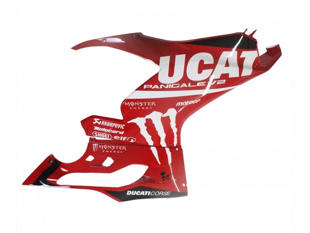 Carénages Moto Ducati Panigale V2 2020-2024 - Rouge Noir Brillant Monstre Corse
