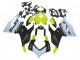 Carénages Moto Ducati Panigale V2 2020-2024 - Blanc Vert Citron Noir Brillant Stein Dinse VR 46