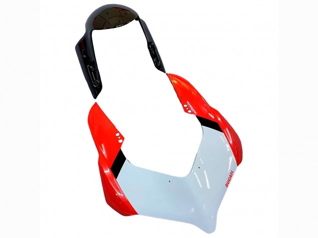 Kits Carénage Moto Ducati Panigale V2 2020-2024 - Blanc Rouge Noir Brillant