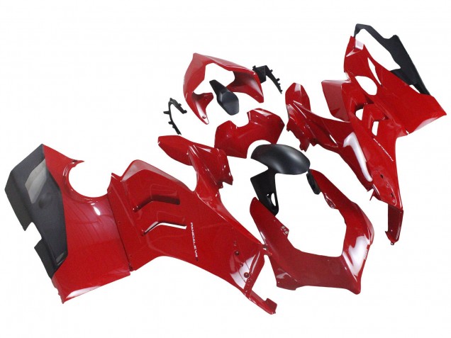 Carénage Moto Ducati Panigale V4 V4S 2020-2021 - Rouge Noir Mat