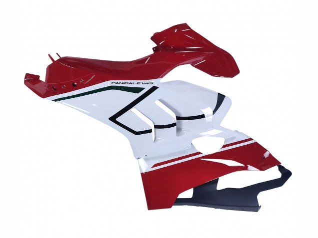 Carénages Moto Ducati Panigale V4 V4S 2020-2021 - Blanc Rouge Vert Noir Mat