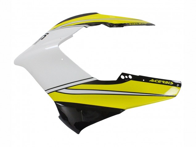 Carénages Moto Ducati Panigale V4 V4S 2020-2021 - Jaune Blanc Noir Brillant