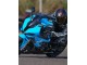 Carénages Moto BMW S1000RR 2019-2022 - Bleu Noir Fibre de Carbone